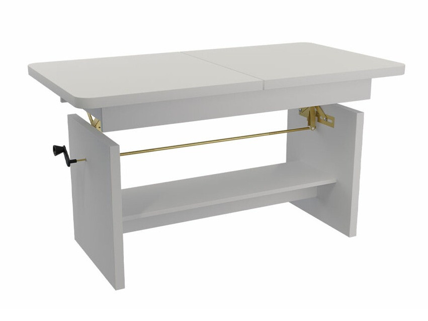 Table basse transformable Stanton 108 (Blanc)