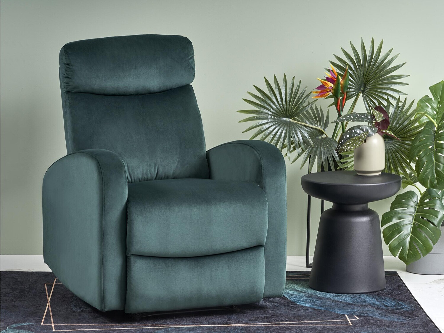 Fauteuil inclinable Houston 1518 (Vert)