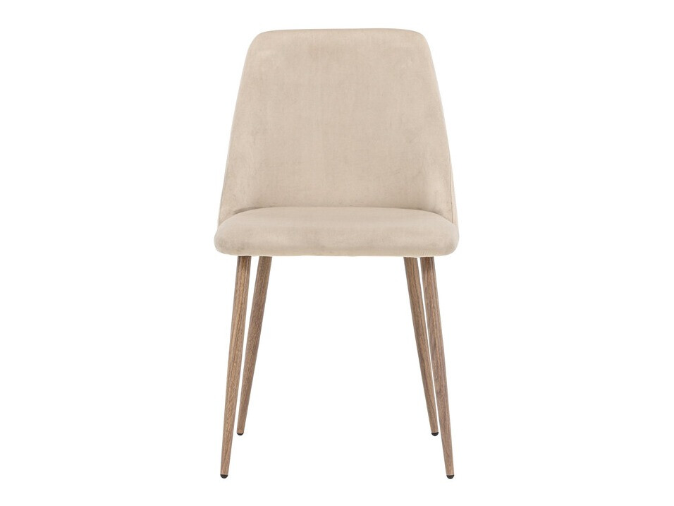 Chaise Dallas 3886 (Beige + Noix)
