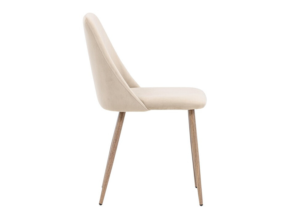 Chaise Dallas 3886 (Beige + Noix)