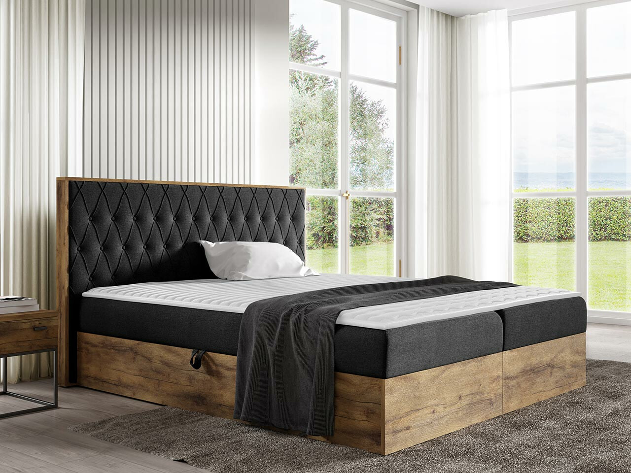 Lit boxspring Navis II (Twist 23)