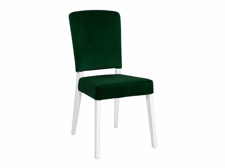 Chaise Boston 445 (Vert foncé + Blanc)