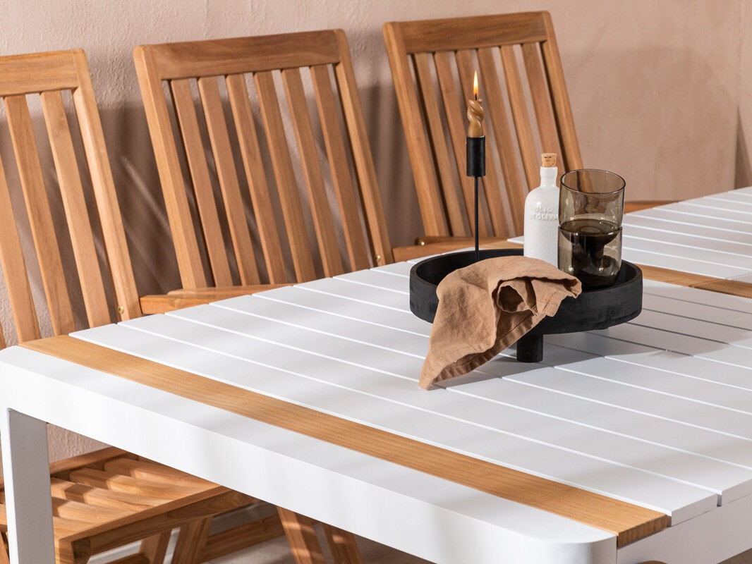Ensemble table et chaises Dallas 3908