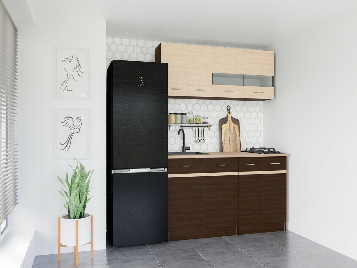 Cuisine complète modulaire Eli Dark 117