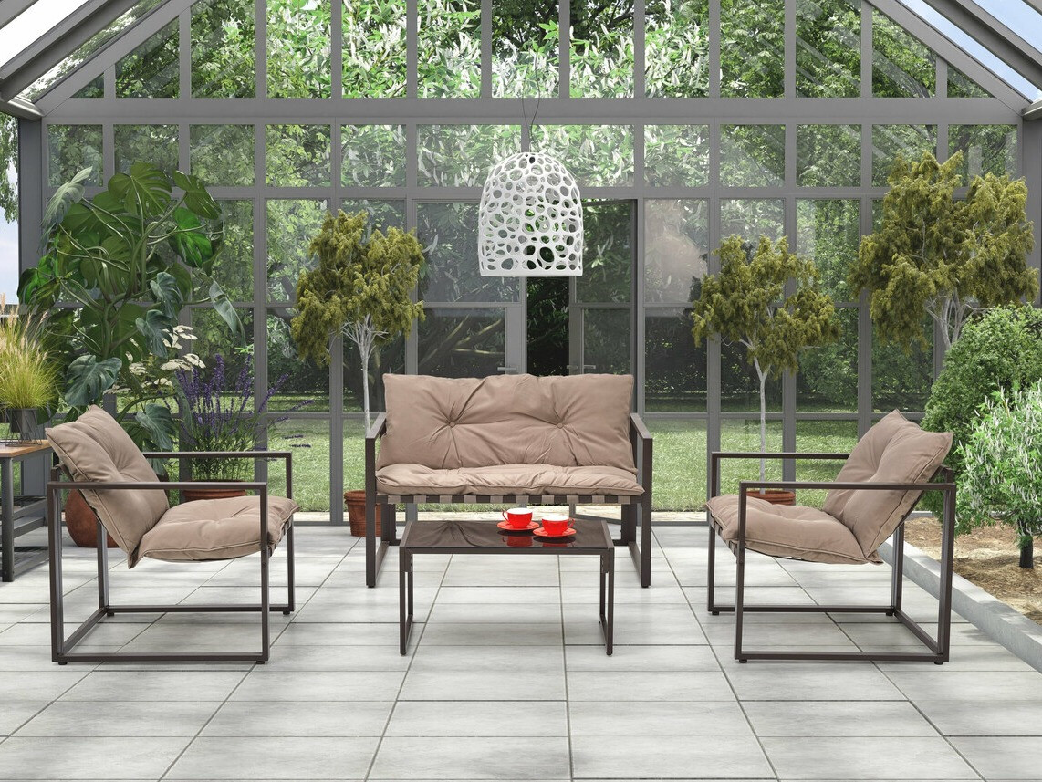 Ensemble de mobilier de jardin Houston 1459