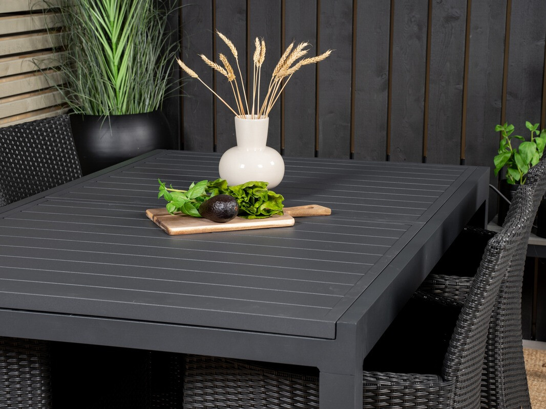 Table de jardin Dallas 2813 (Noir)