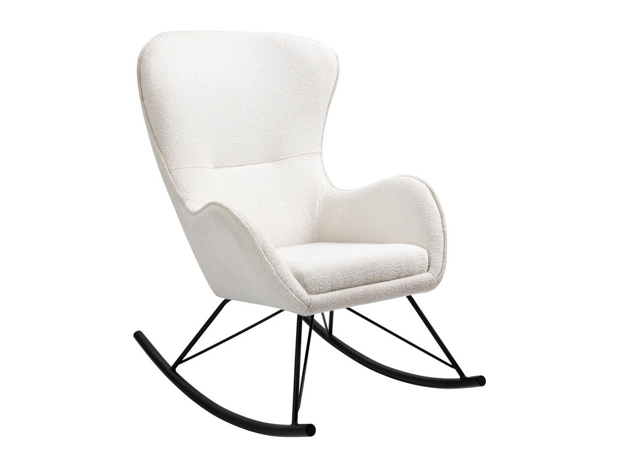 Chaise à bascule Houston 1326 (Blanc)