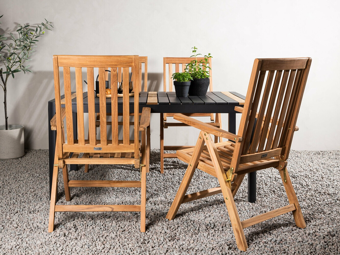 Ensemble table et chaises Dallas 4090