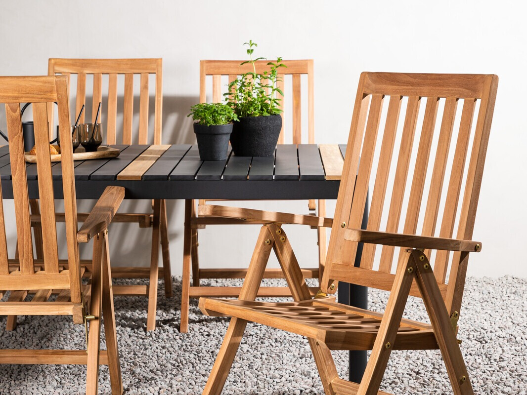 Ensemble table et chaises Dallas 4090