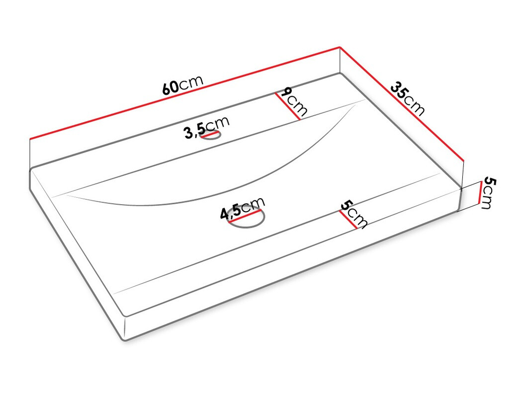 Ensemble de salle de bain Comfivo Delphinus IV (Noir + Graphite)