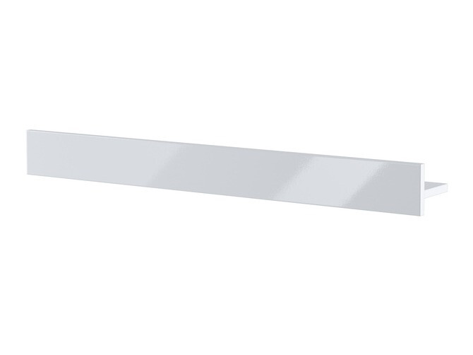 Étagères Concept Pro Lenart (Blanc + Blanc brillant)