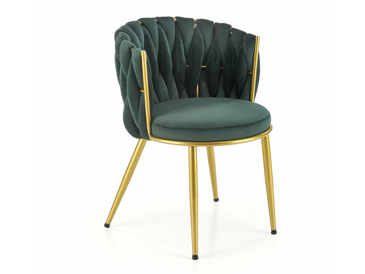 Chaise Houston 1506 (Vert + Doré)