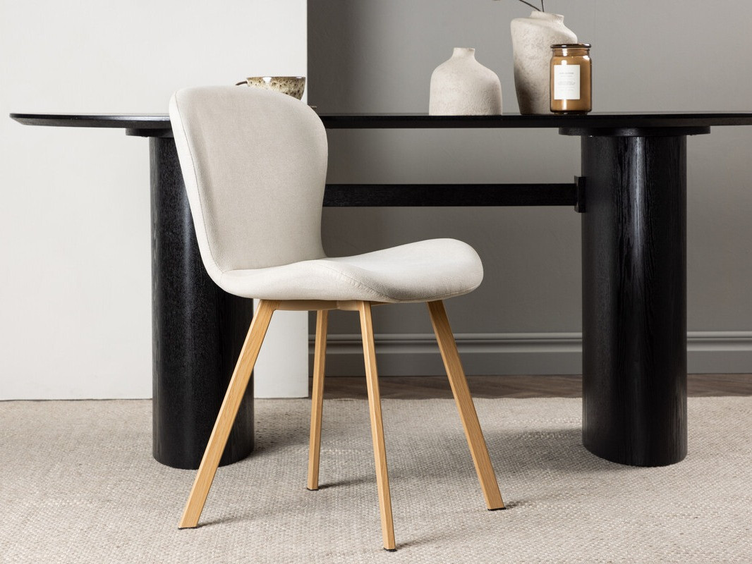 Chaise Dallas 4100 (Beige + Brun clair)