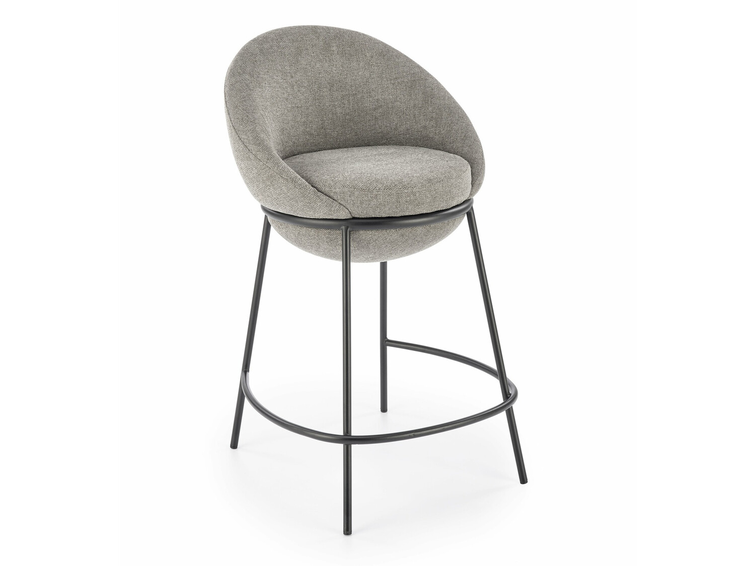 Chaise de bar mi-hauteur Houston 1515 (Gris)
