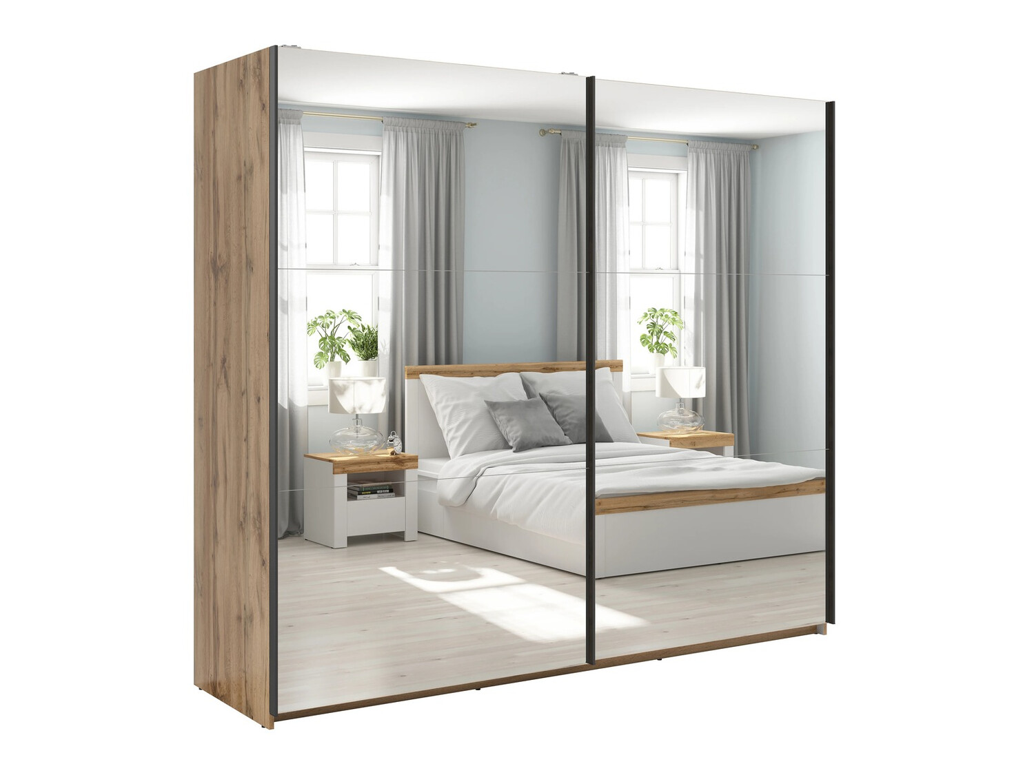 Armoire Livevaro 122 (Chêne wotan)