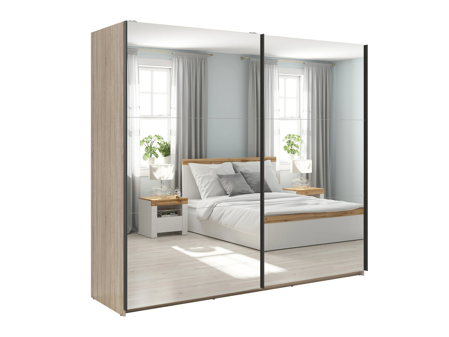 Armoire Livevaro 122 (Sonoma chêne)