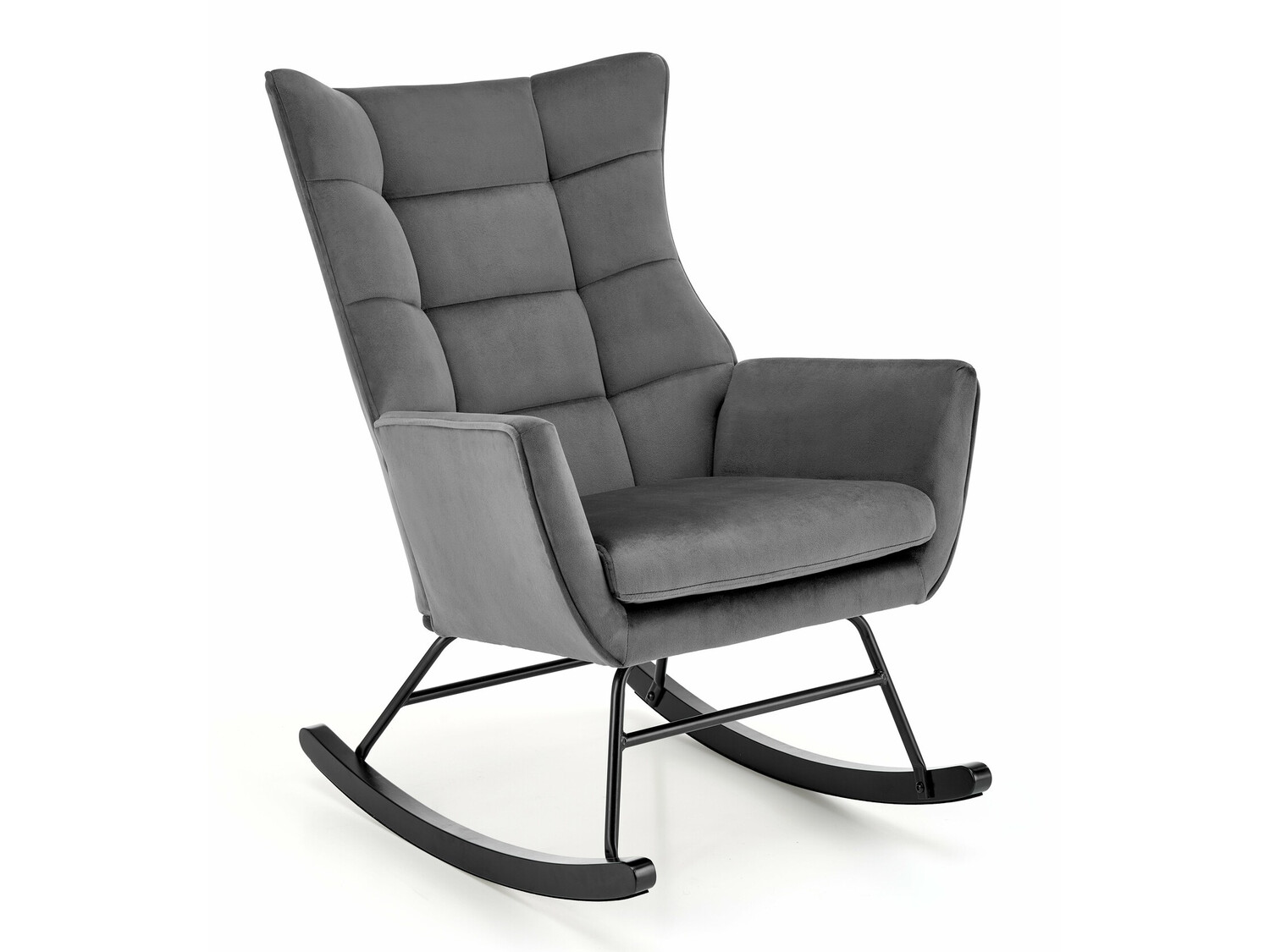 Chaise à bascule Houston 1863 (Gris)