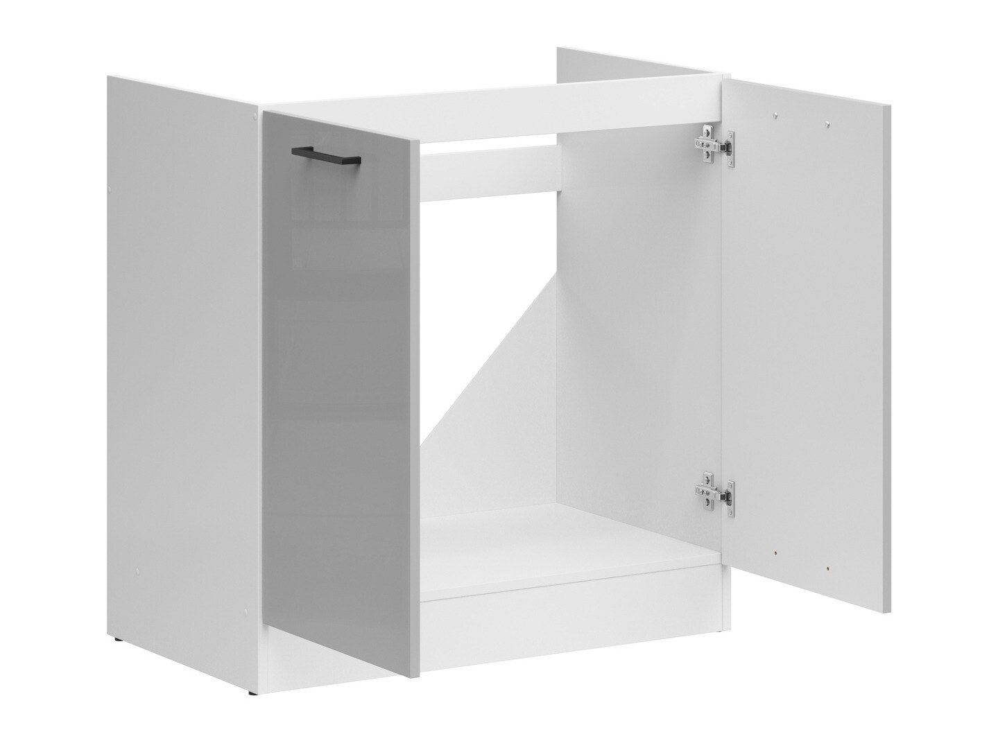 Armoire modulaire pour évier avec portes Line Grey 115