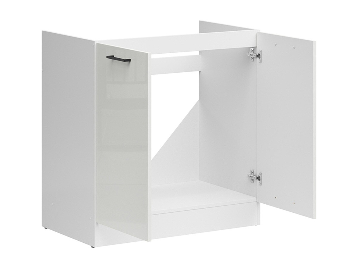 Armoire modulaire pour évier avec portes Line White 114