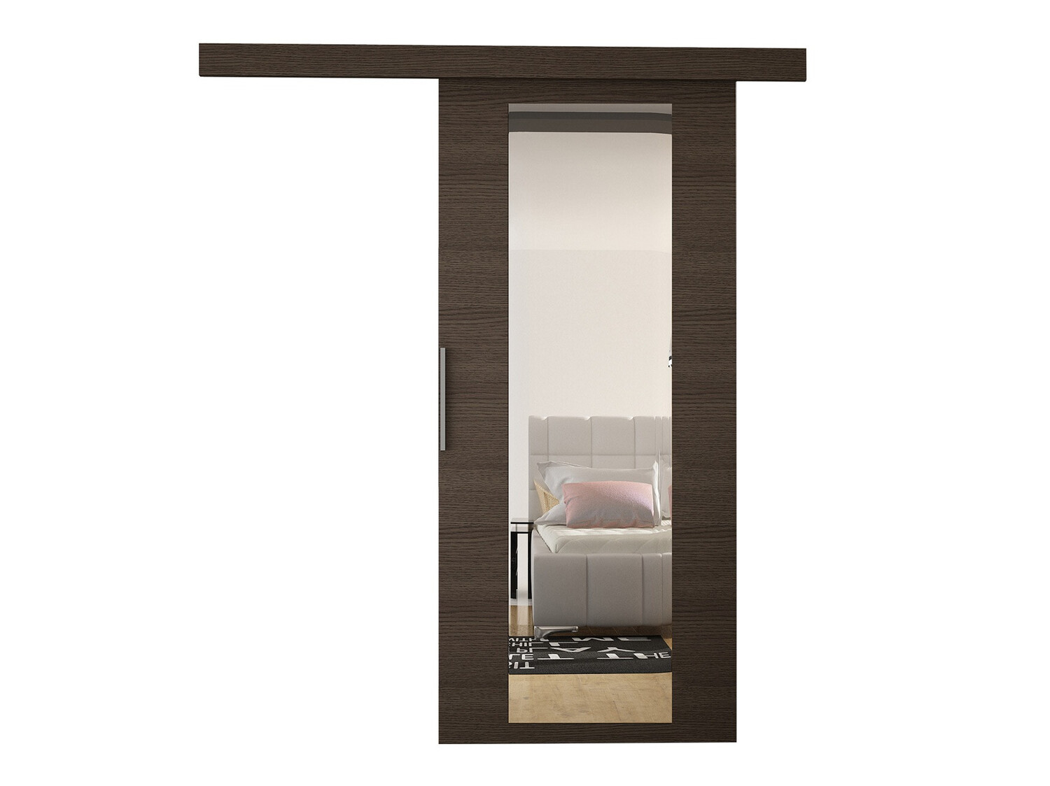 Porte coulissante Closico Portalis IV (Marron)