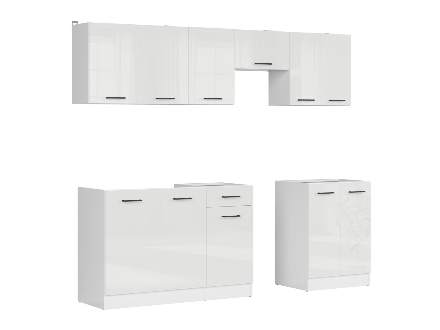 Cuisine complète modulaire Line White 118