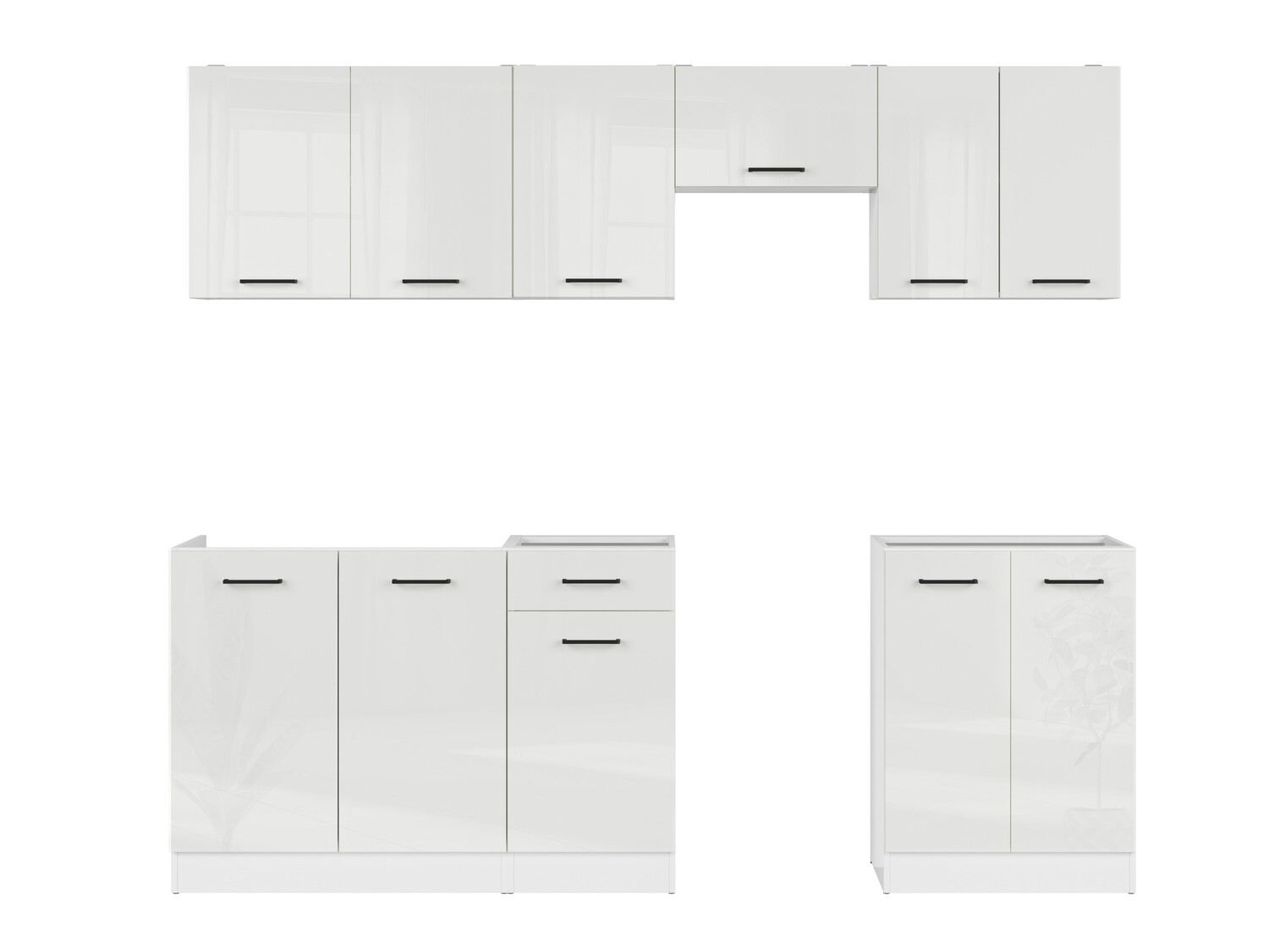 Cuisine complète modulaire Line White 118