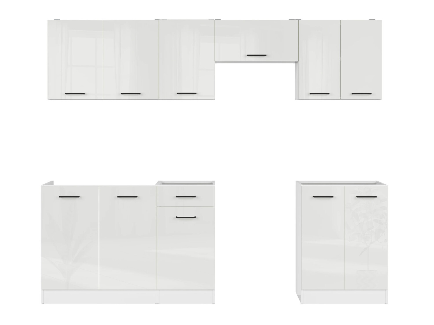 Cuisine complète modulaire Line White 119