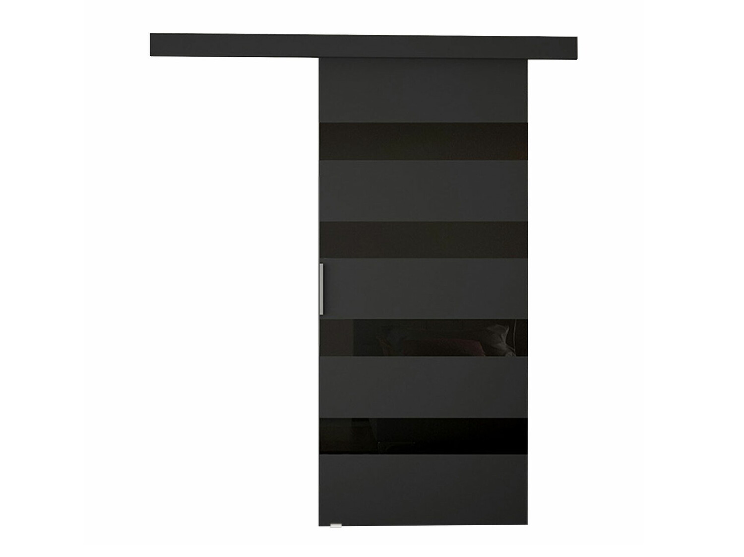 Porte coulissante Closico Fundus V (Noir)