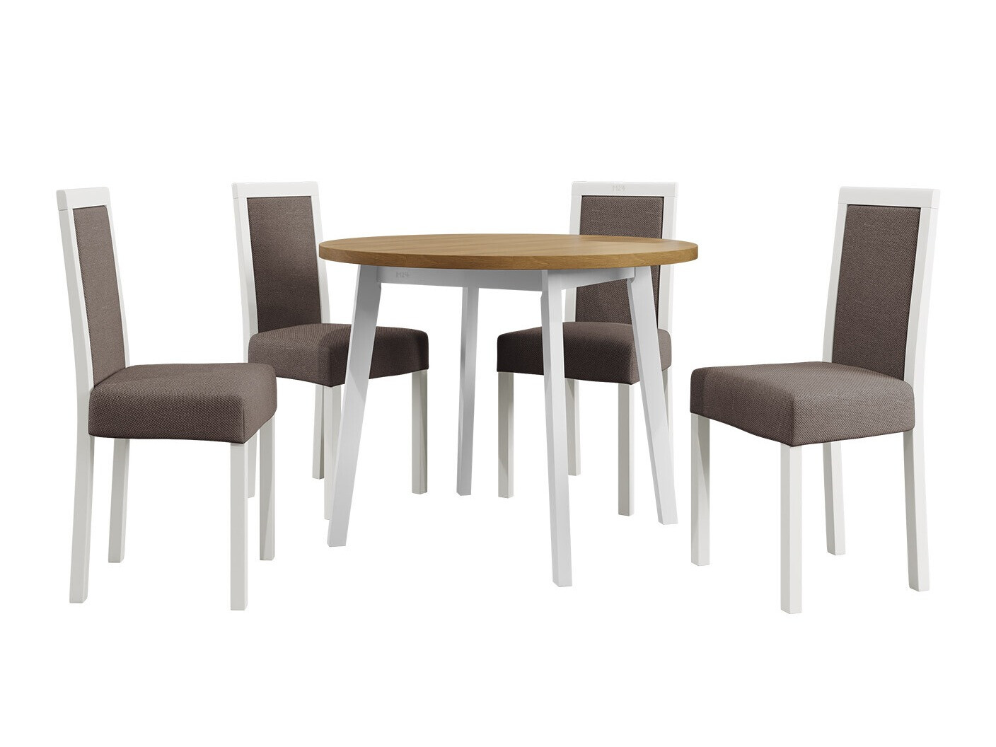 Salle à manger complète Victorville 306 (Blanc)