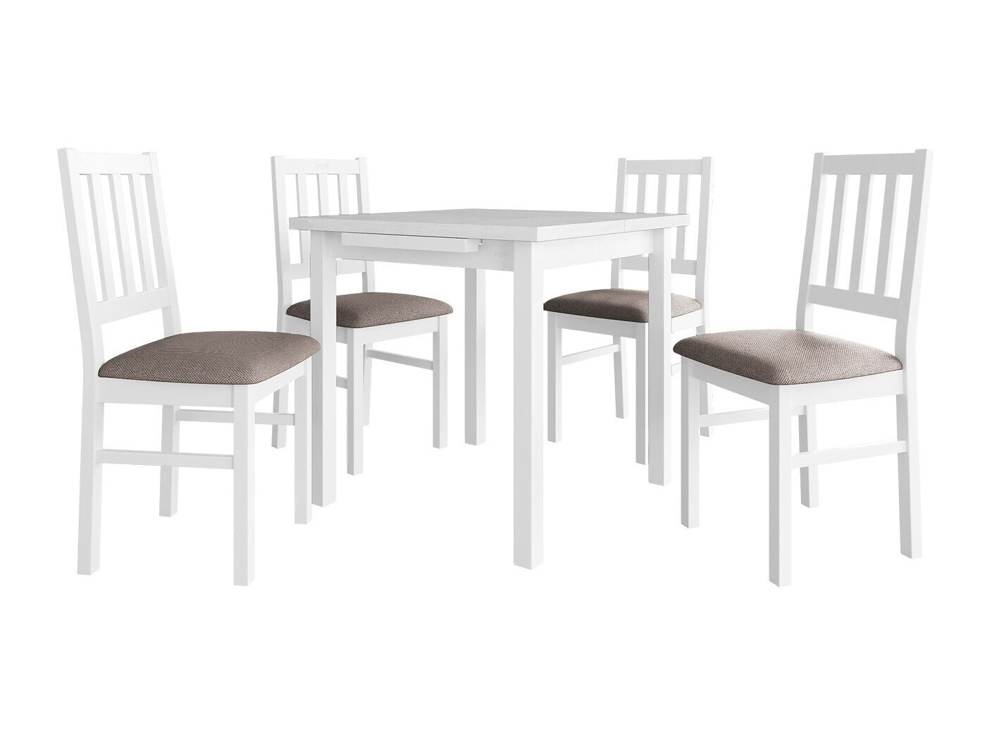 Salle à manger complète Victorville 314 (Blanc)