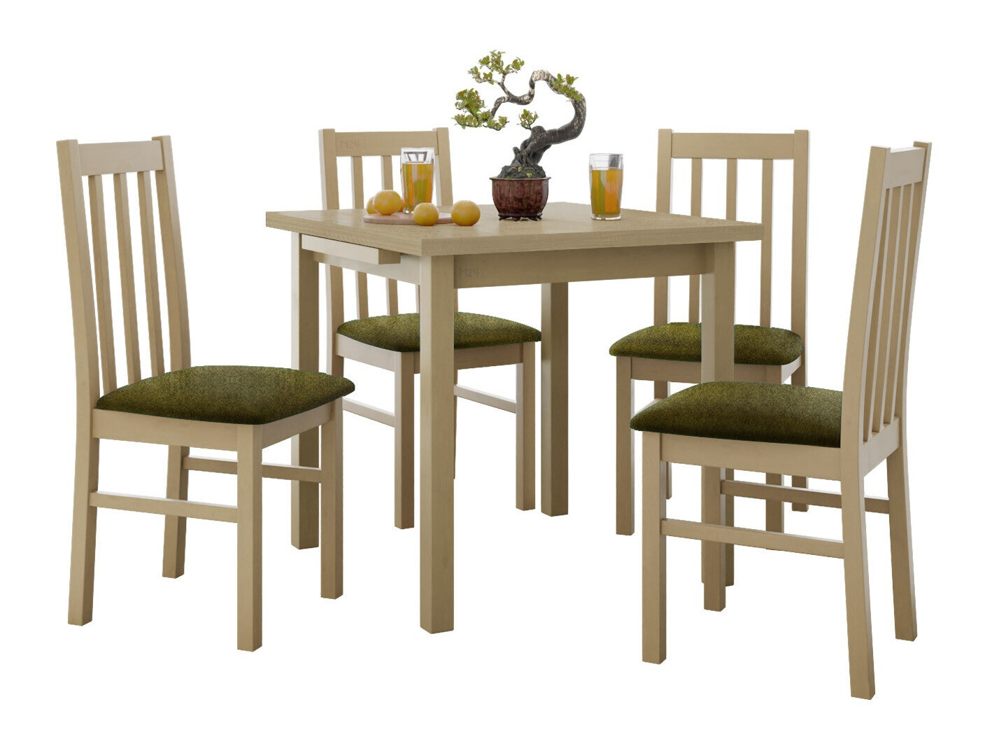 Salle à manger complète Victorville 319 (Sonoma chêne)