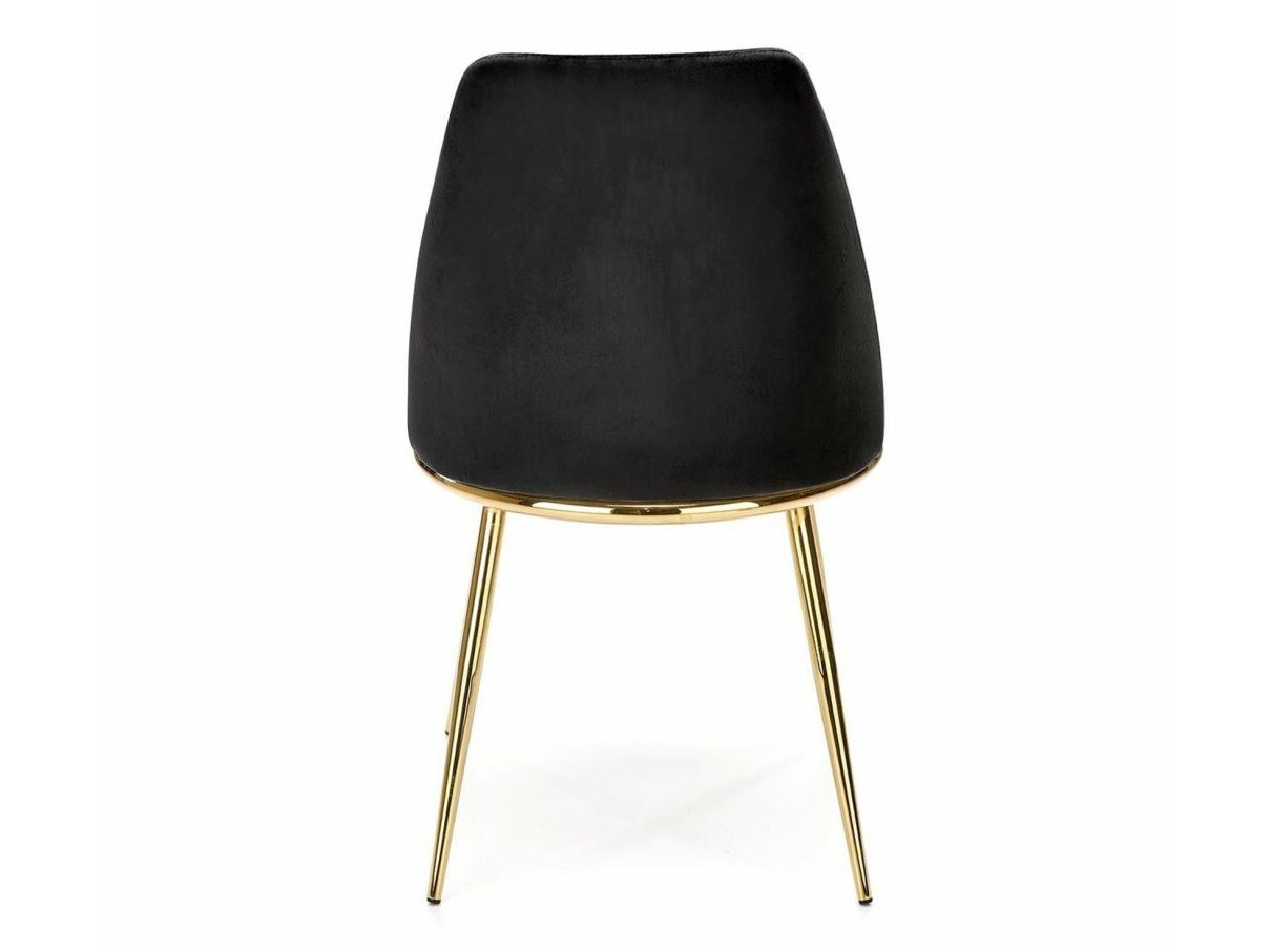 Chaise Houston 1327 (Noir + Doré)