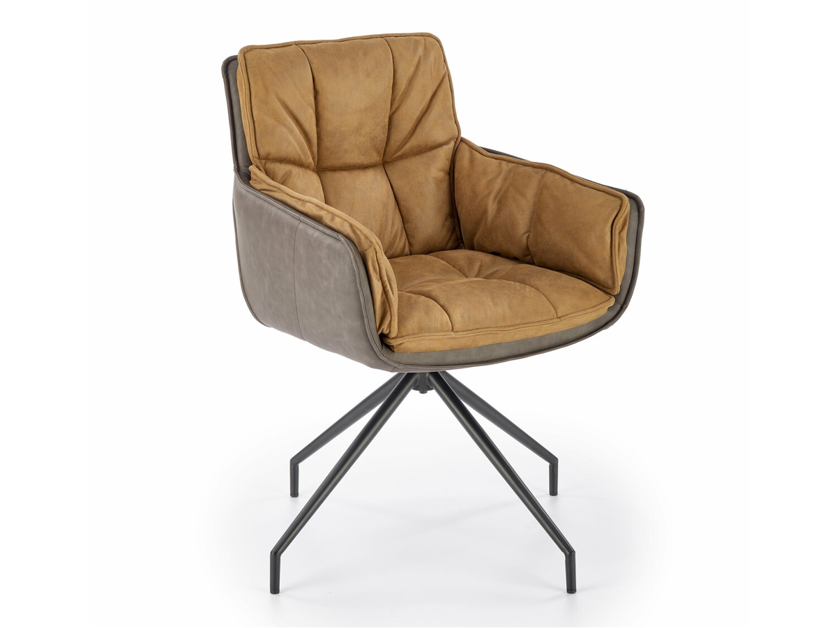 Chaise Houston 1548 (Marron + Brun foncé)