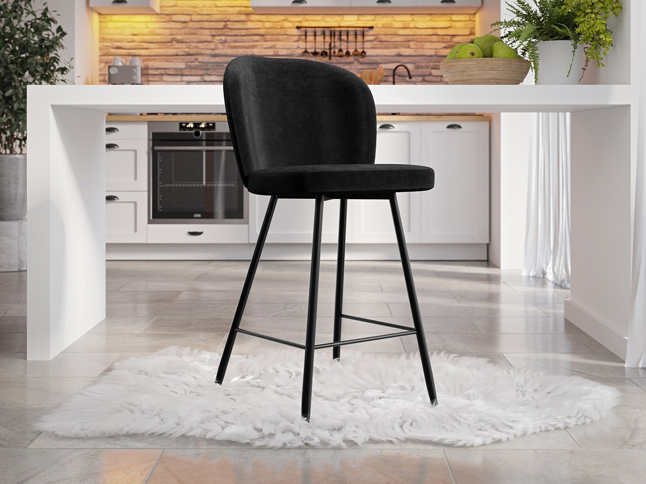 Chaise de bar Jackson 101 (Magic Velvet 2219)