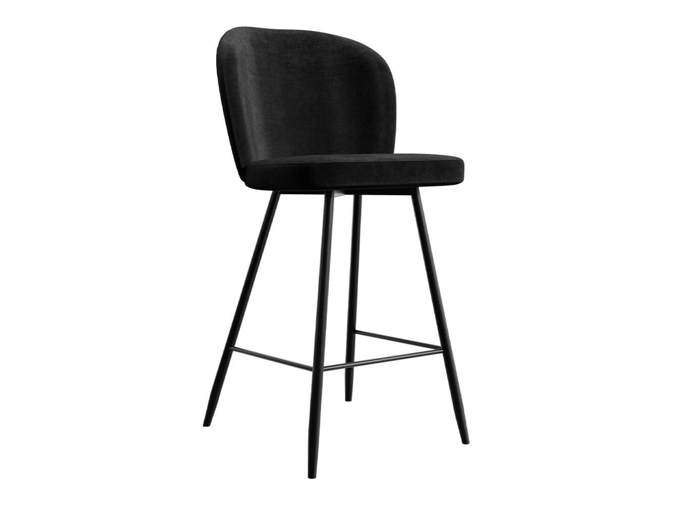 Chaise de bar Jackson 101 (Noir + Magic Velvet 2219)