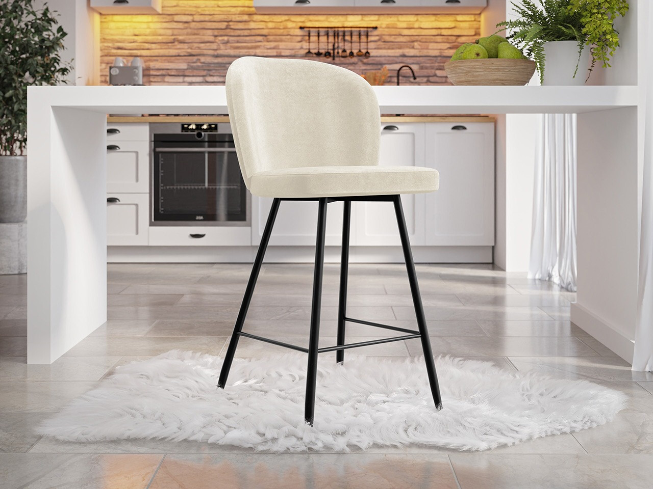 Chaise de bar Jackson 101 (Magic Velvet 2250)
