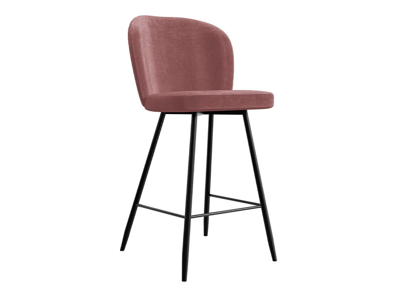 Chaise de bar Jackson 101 (Noir + Magic Velvet 2258)