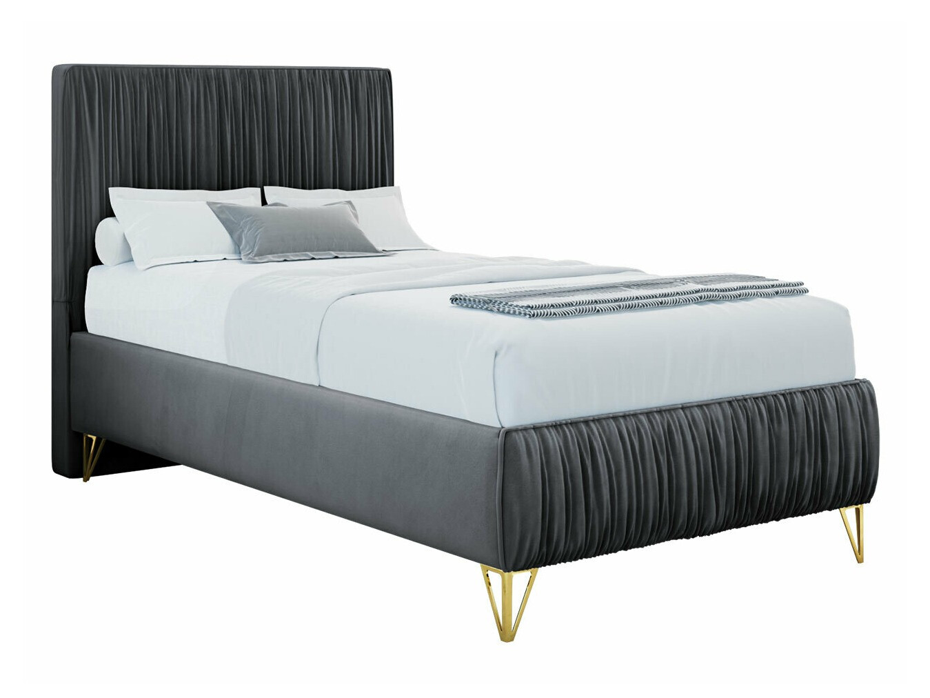 Lit continental Logan 112 (Amor Velvet 4321)