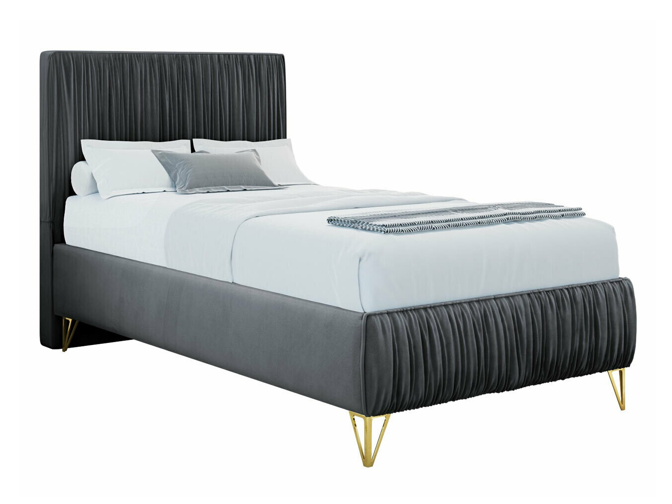 Lit continental Logan 112 (Amor Velvet 4321)