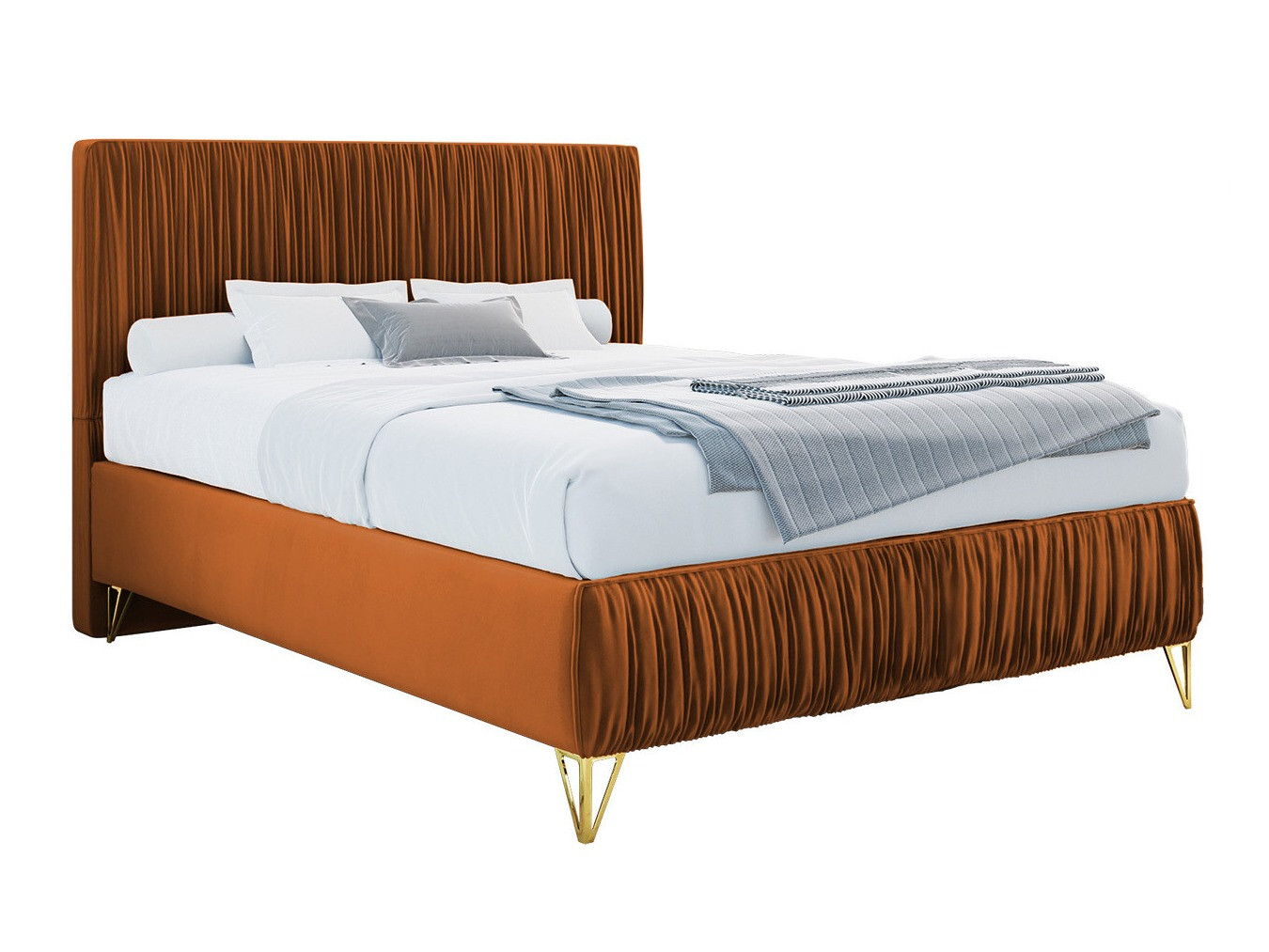 Lit continental Logan 112 (Amor Velvet 4305)