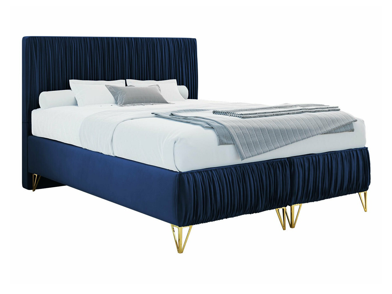 Lit continental Logan 112 (Amor Velvet 4314)