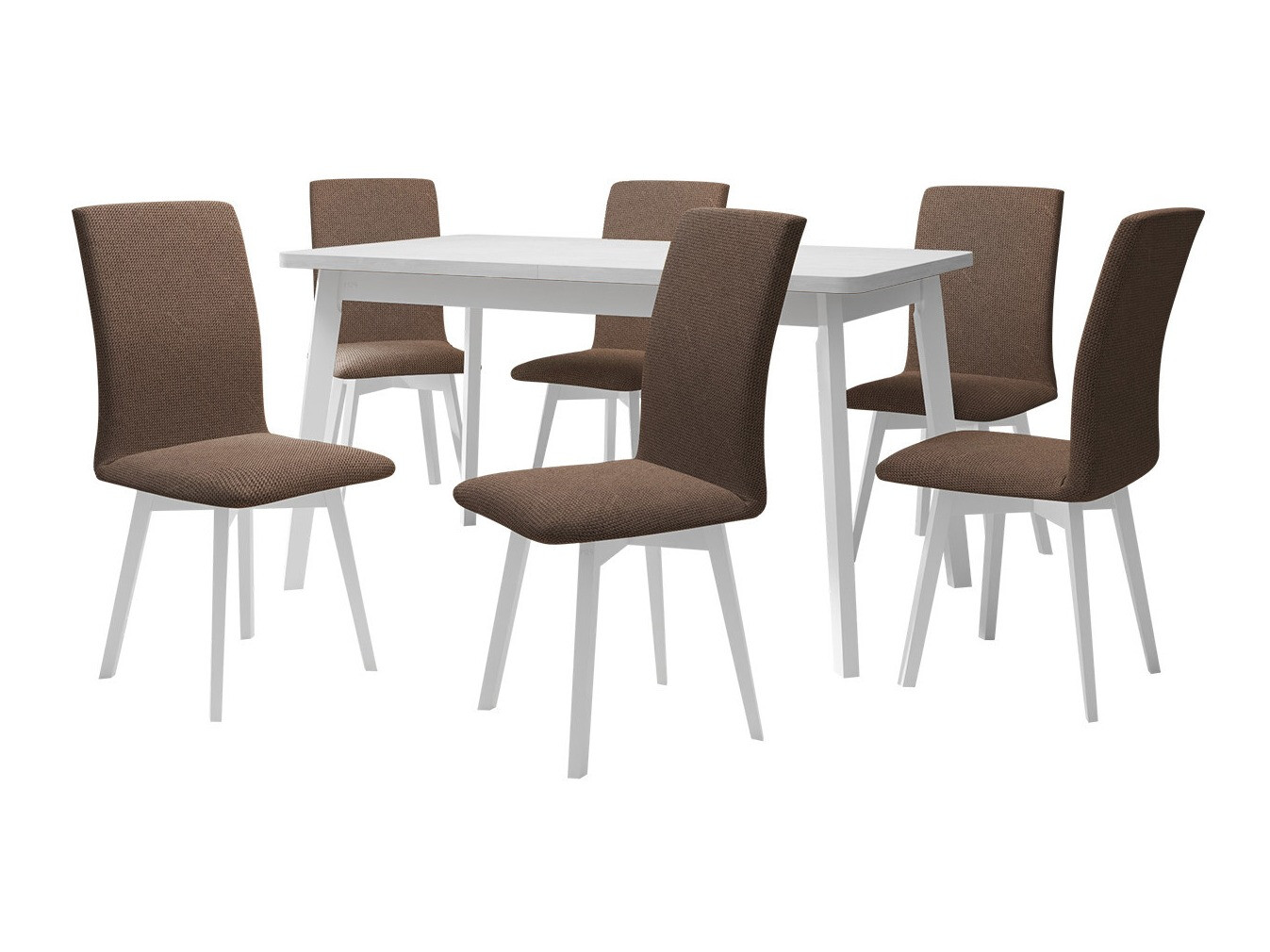 Salle à manger complète Victorville 335 (Blanc)