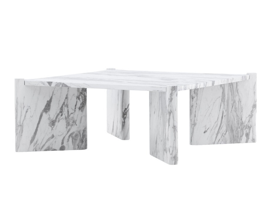 Table basse Dallas 4198 (Marbre blanc)