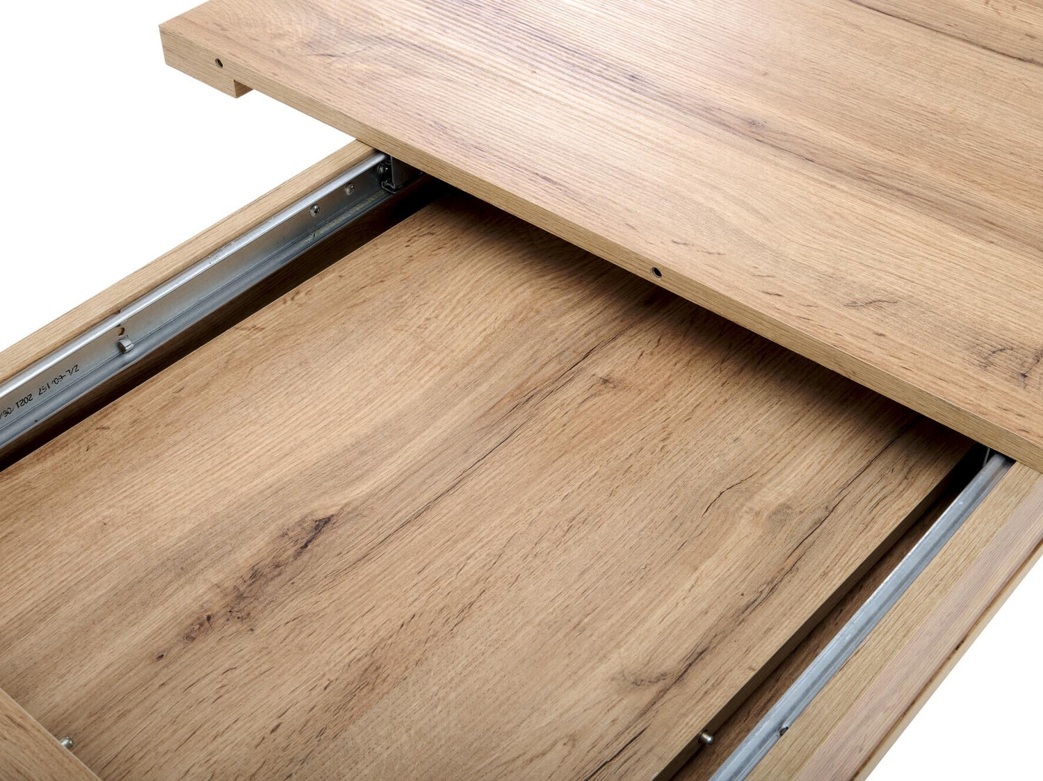 Table Houston 2091 (Chêne wotan + Noir)