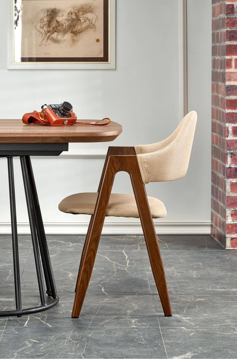 Chaise Houston 1434 (Crème)