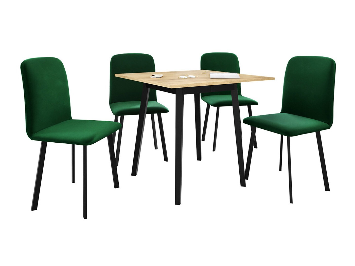 Salle à manger complète Edmond 116 (Amor Velvet 4311)