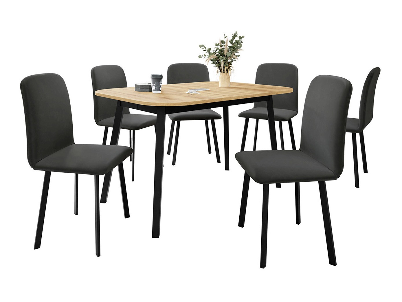 Salle à manger complète Edmond 117 (Amor Velvet 4321)