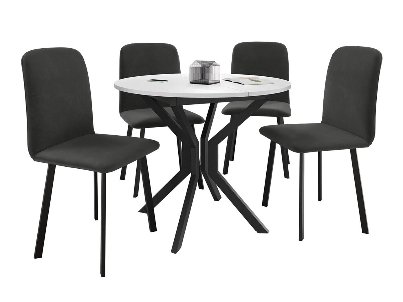 Salle à manger complète Edmond 118 (Amor Velvet 4321)