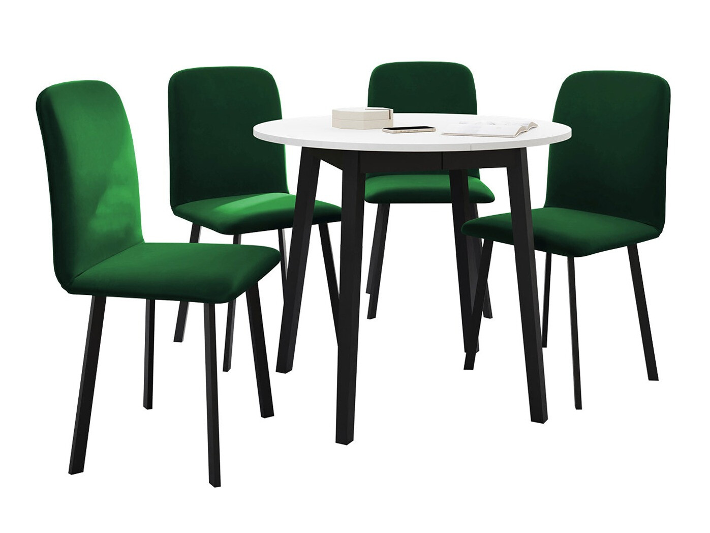 Salle à manger complète Edmond 119 (Amor Velvet 4311)