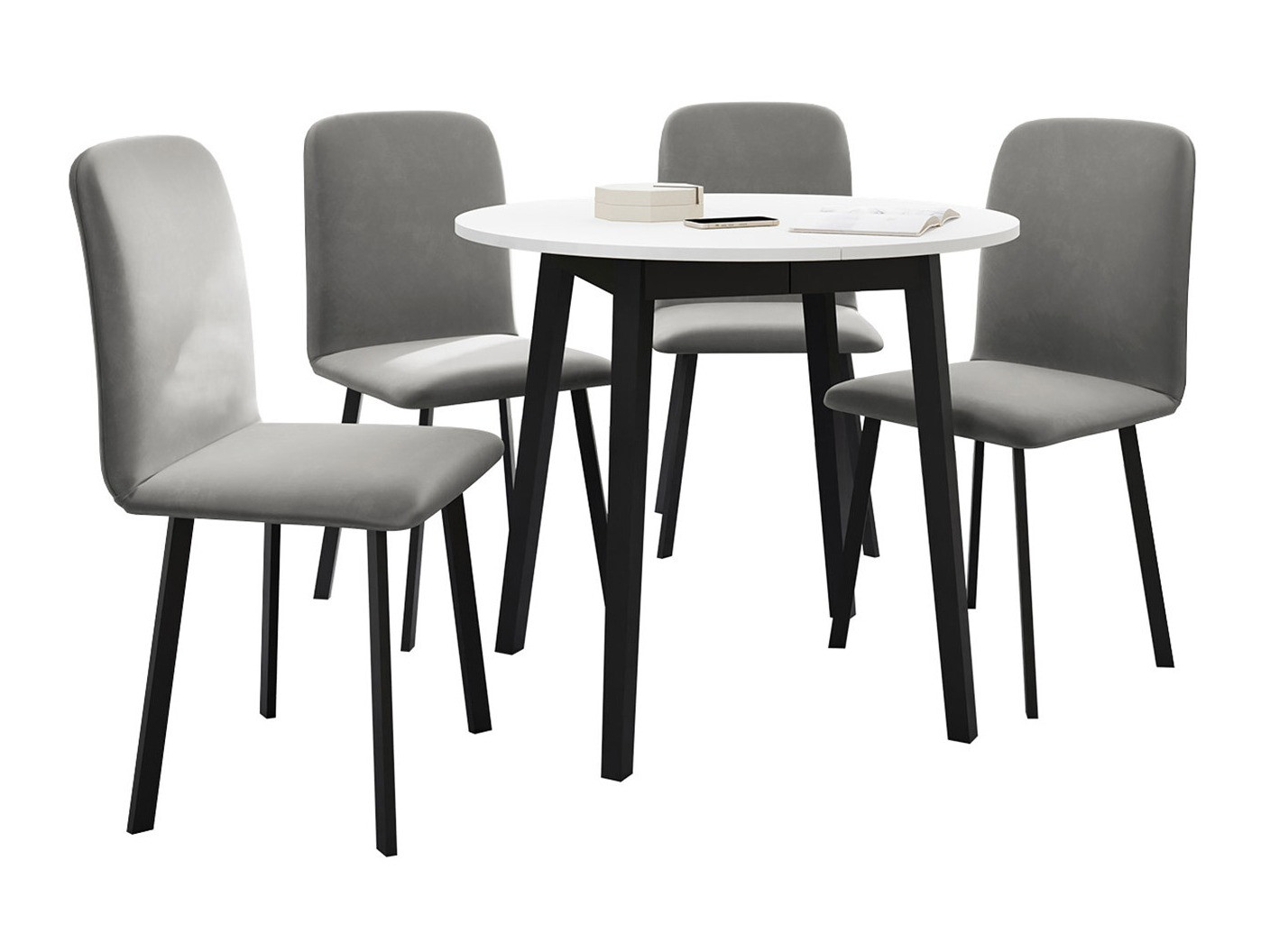 Salle à manger complète Edmond 119 (Amor Velvet 4318)